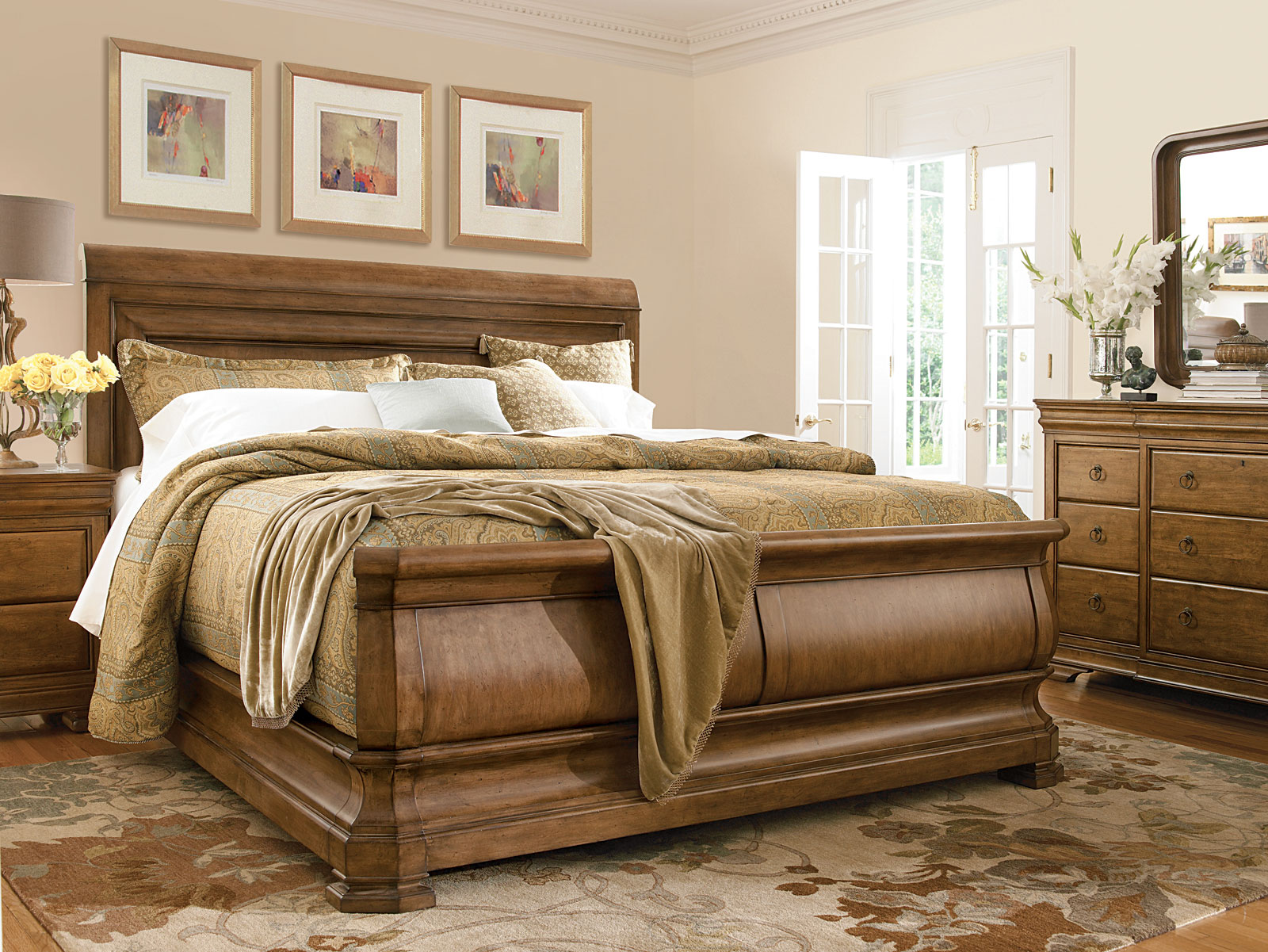 Untitled Sleigh Bed - Furniture Specialties Inc.